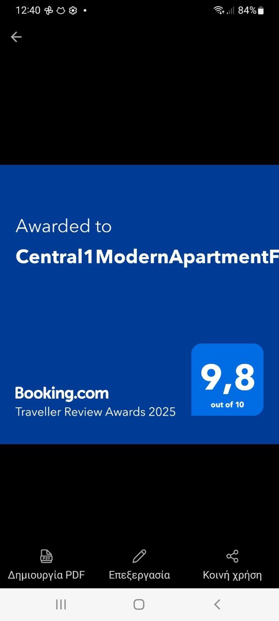 Apartment Central1modernapartmentfreeparking Serres